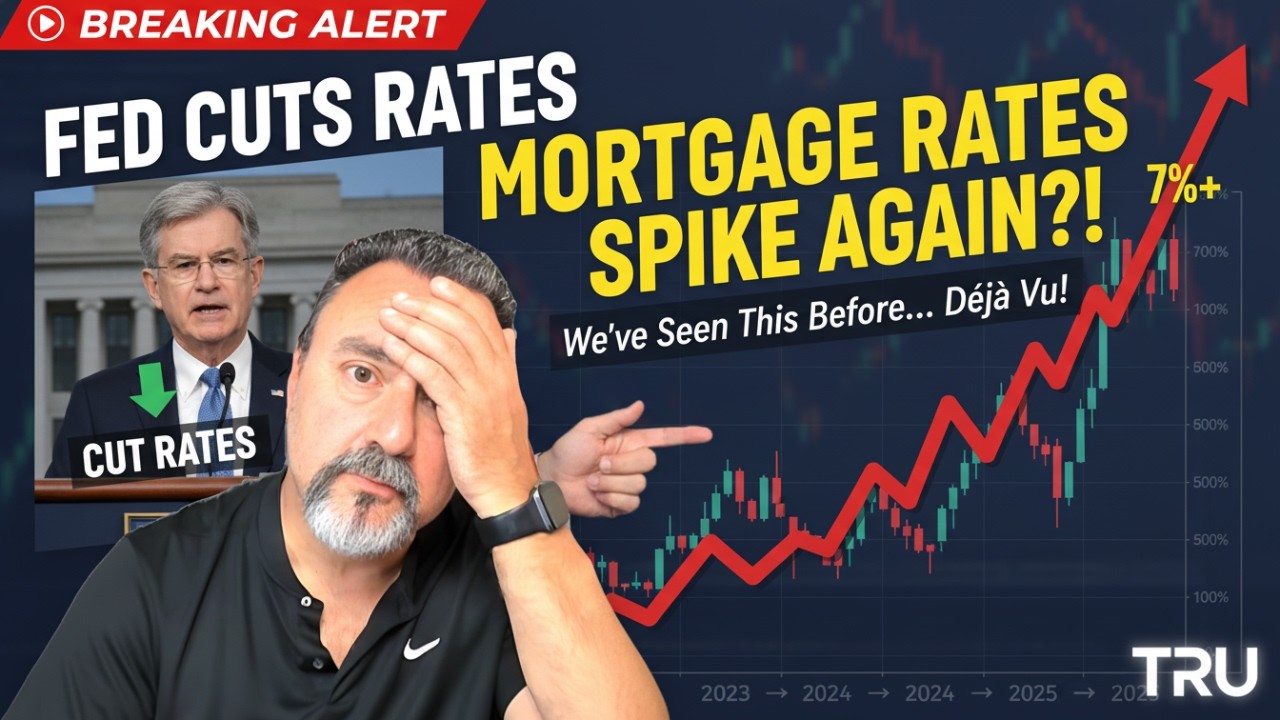 ФРС снижает ставки — но ставки по ипотеке снова растут? Дежавю!