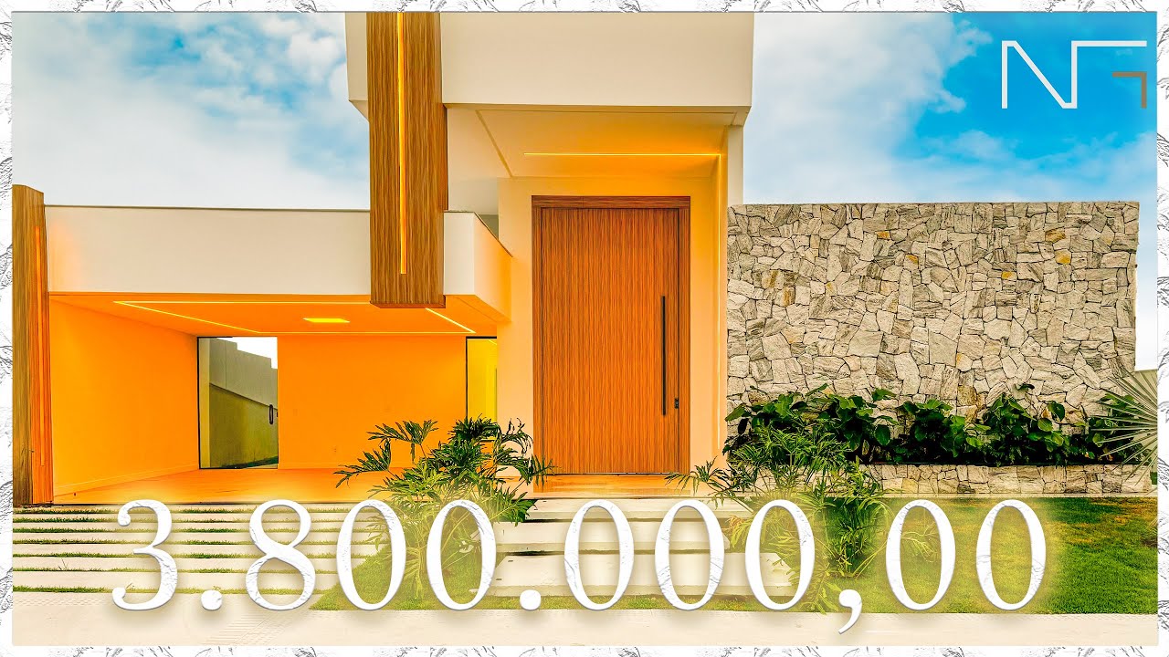 CASA POR DO SOL | Magnífica casa linear no Jardins Veneza - Vila Velha | ES