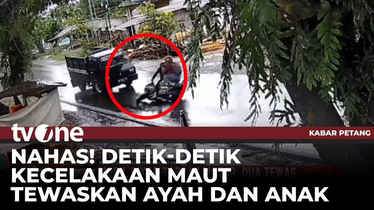 Melaju Kencang dan Keluar Jalur, Pikap Tabrak Motor di Kab Gowa: Dua Tewas | tvOne