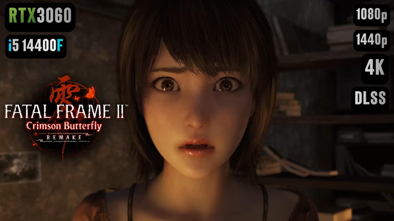 RTX 3060 Fatal Frame 2 Crimson Butterfly REMAKE | Fatal Frame 2 REMAKE RTX 3060 & i5 14400F