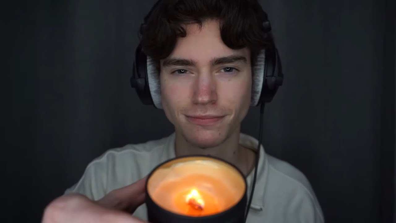 [ASMR] Woodwick Crackling Candle Sounds for Sleep and Relaxation