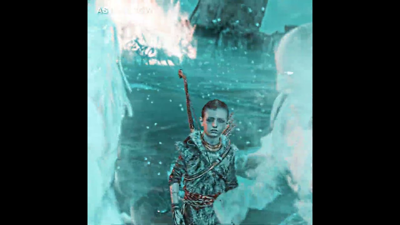 Kratos kills Zeus in front of Atreus┃God of War [4K] #shorts