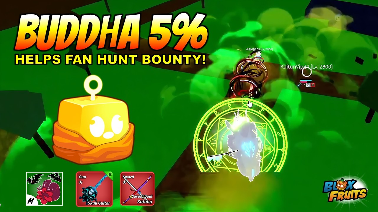 WHAT HAPPENS WHEN I PVP WITH 5% BUDDHA USAGE!!!🔥💀 BLOX FRUITS