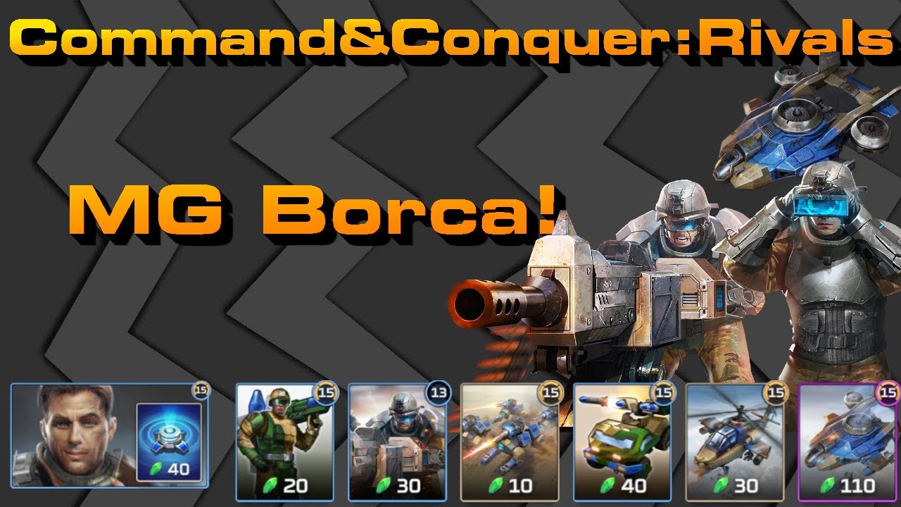 C&C Rivals: MG Borca!