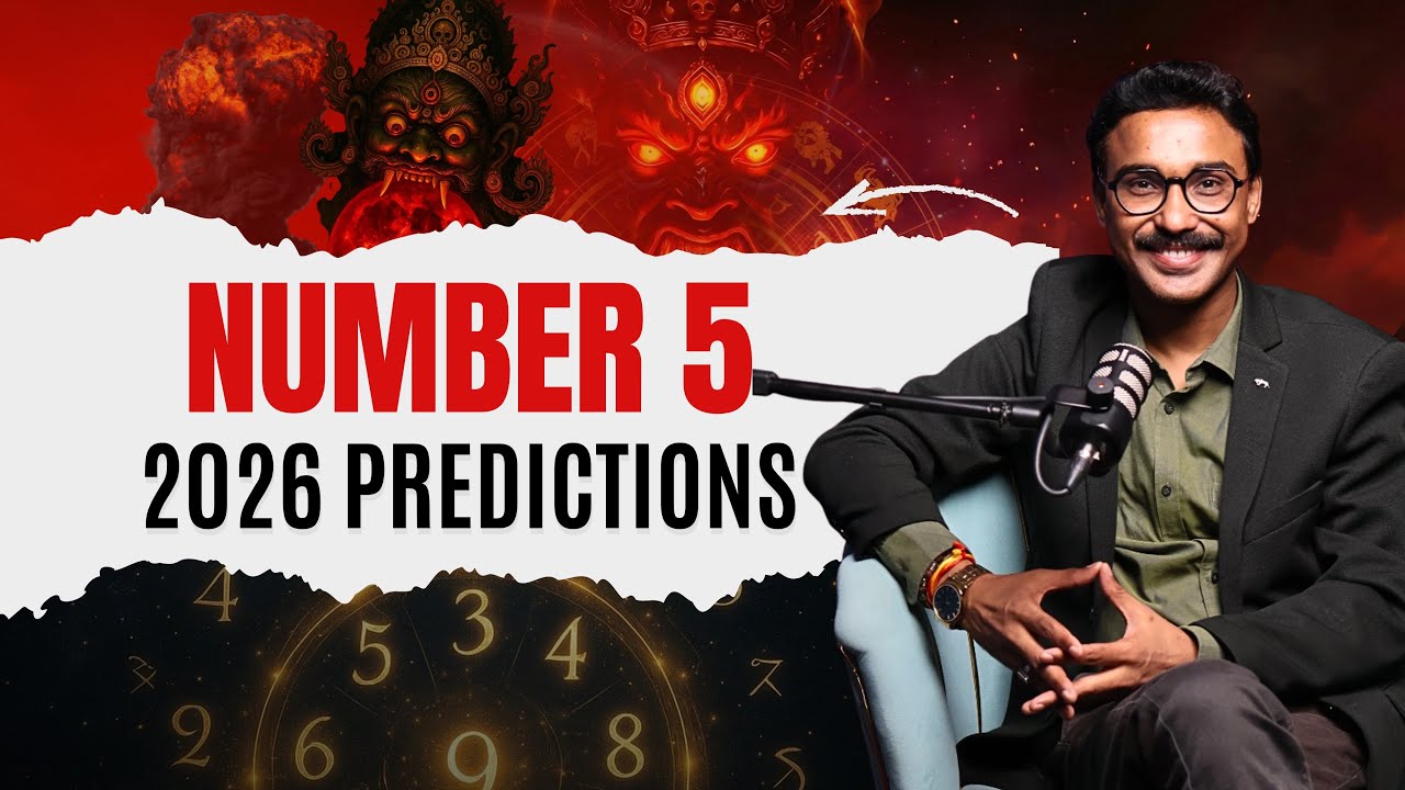 Mulank 5 predictions for 2026 | Adarshh Panndey&rsquo;s Golden Remedies for Success, Love & Growth