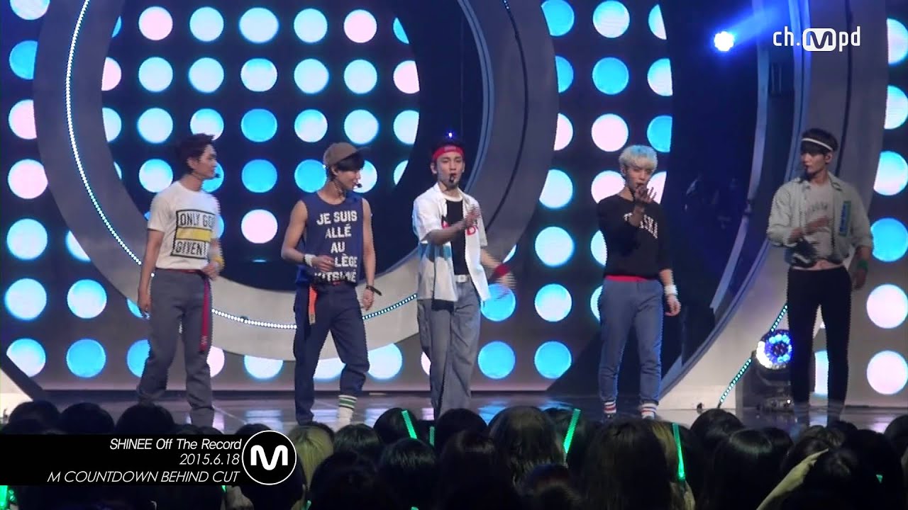 [MPD직캠] 샤이니 오프 더 레코드 SHINee Off the record Mnet MCOUNTDOWN 150618