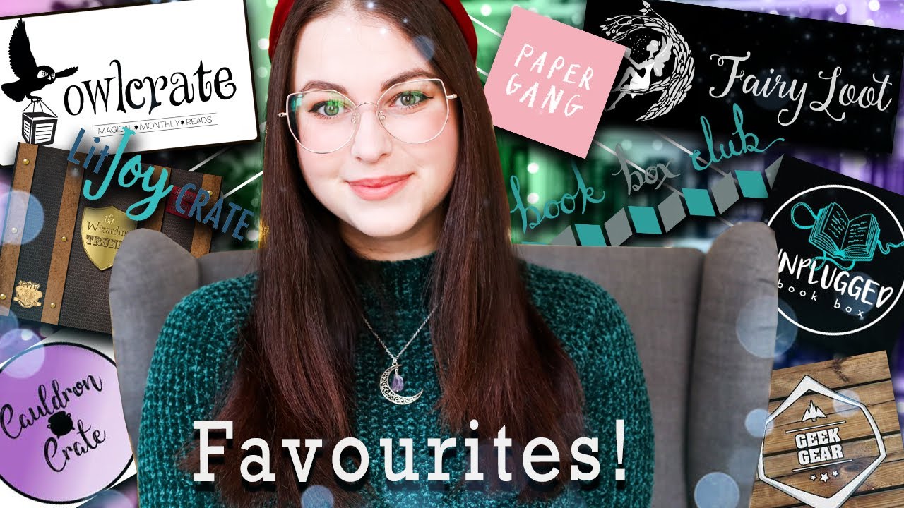 Favourite Items From Subscription Boxes of 2019 | Book Roast