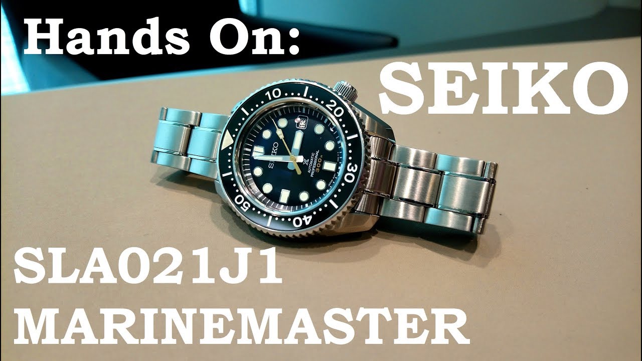 Seiko Prospex Marinemaster MM300 / SLA021J1 / Hands On