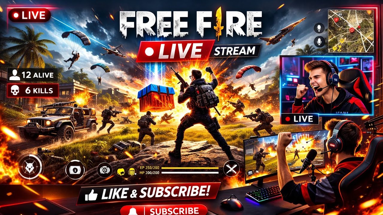 VenomRush Gaming on stream👉 khasi ff