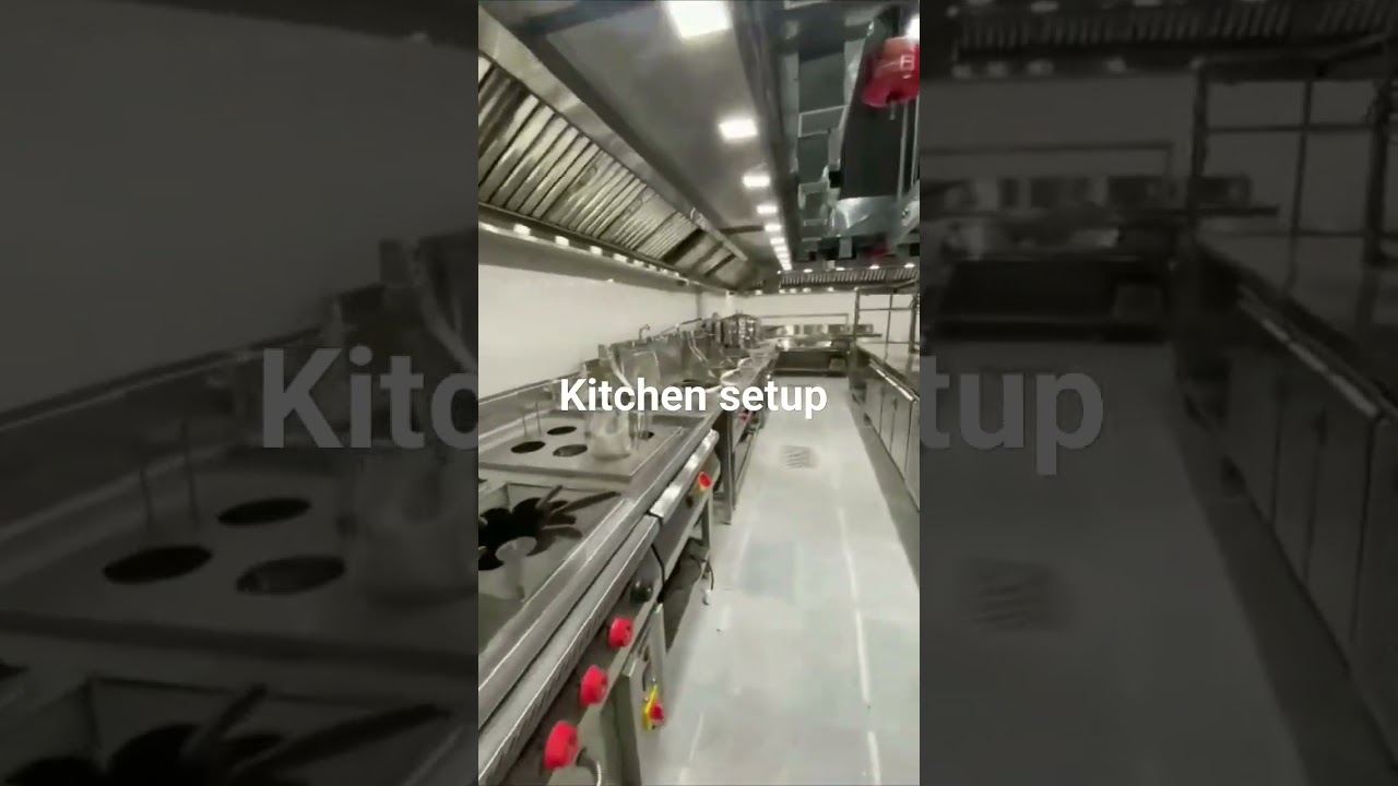 #kitchen #setup #central #kitchen #multicuisine #restaurant #foodsafety