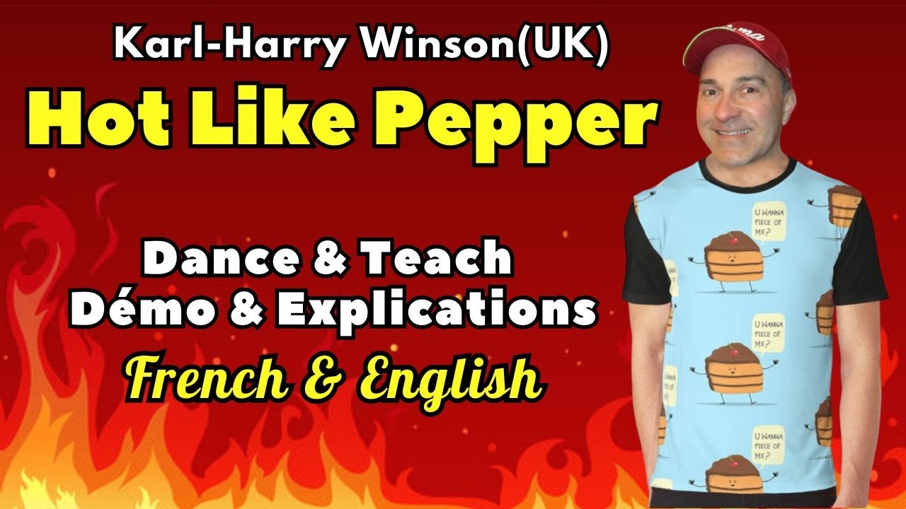Hot Like Pepper Line Dance (Dance & Teach / Démo & Explications / French & English)