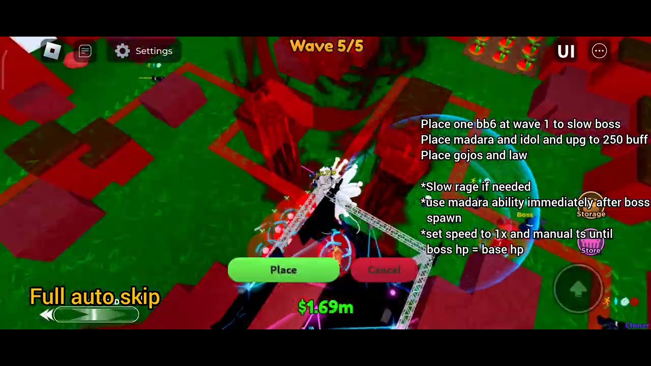 Solo Prodigy Zone!!! ft. madara 7star full autoskip#roblox #allstartowerdefense #towerdefense #astd