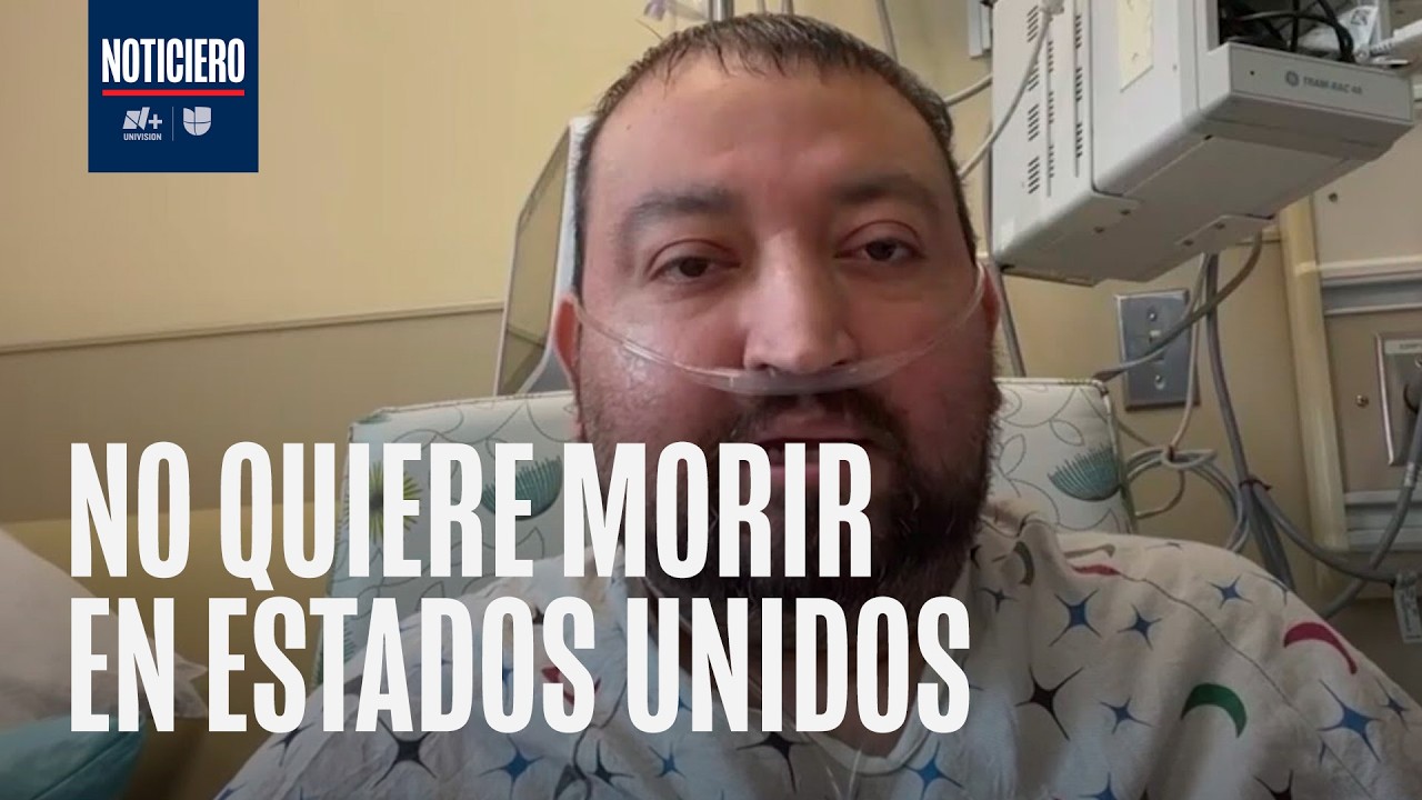 Migrante mexicano enfermo busca ayuda para regresar a México y despedirse de su familia