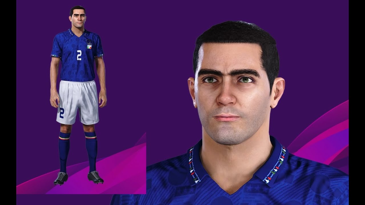 Giuseppe Bergomi PES 2021 and PES 2020 [PS4] face