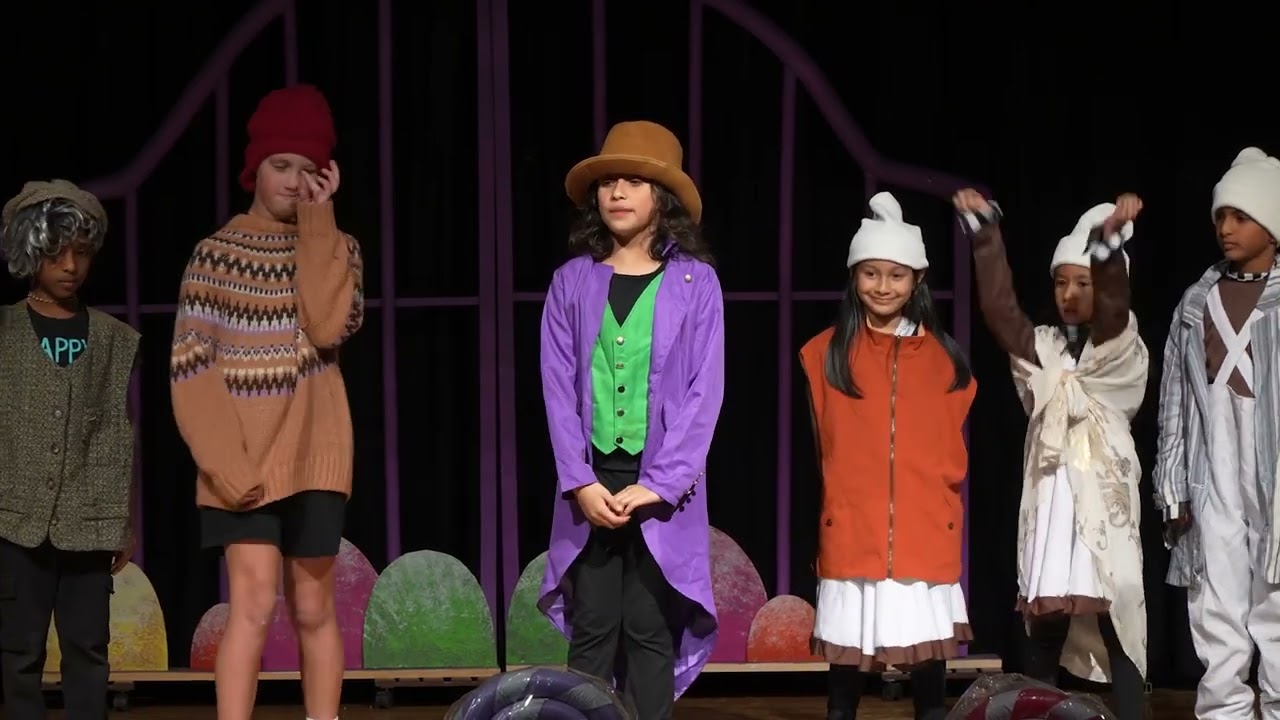 Willy Wonka at Lincoln elementary Newark