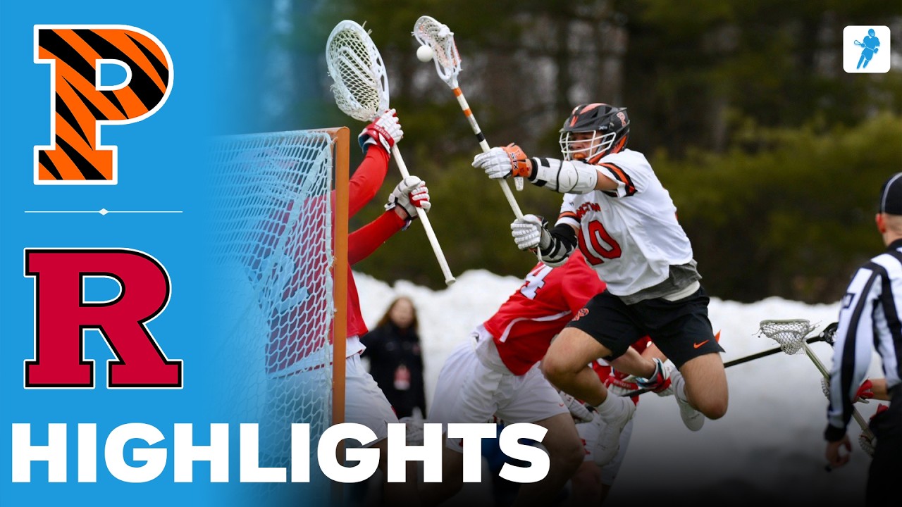 Princeton vs Rutgers | NCAA College Lacrosse | Highlights - March 07, 2026