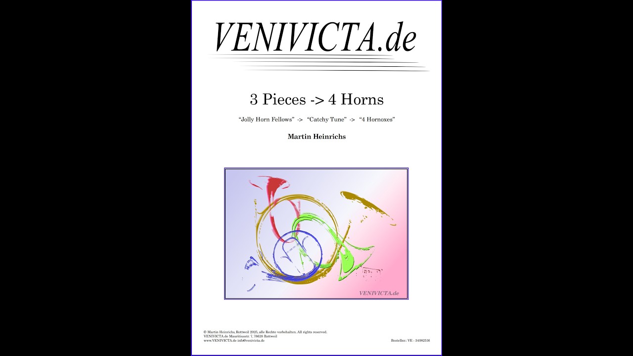 3 Pieces - 4 Horns by Martin Heinrichs