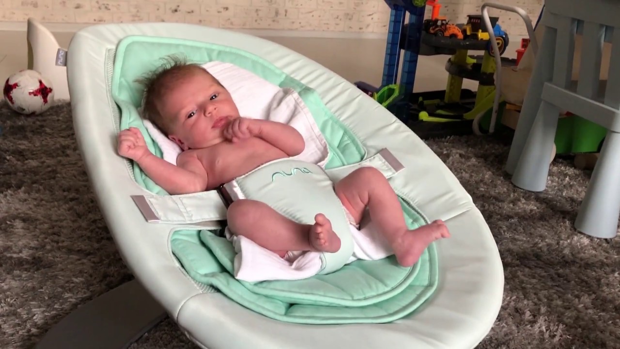 Шезлонг Nuna Leaf Curv Robin. Обзор шезлонга Нуна для новорожденных.