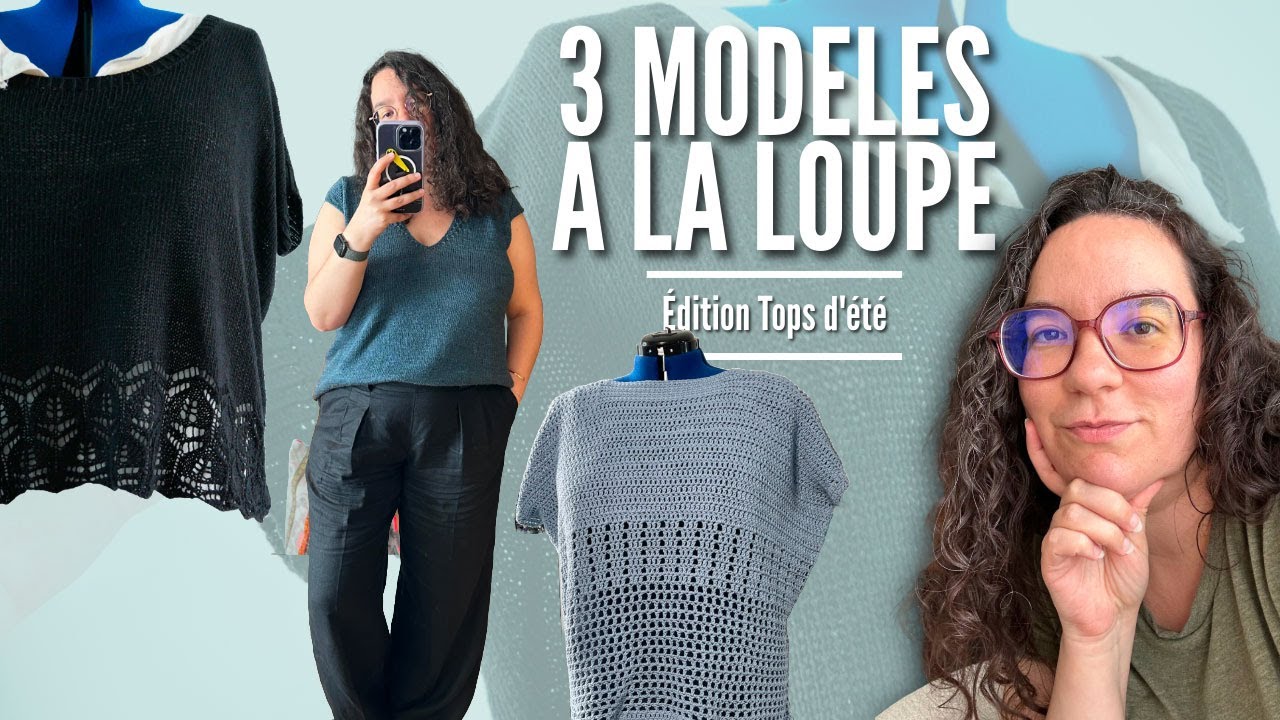 3 tops printemps été à la loupe | Nono crée des trucs