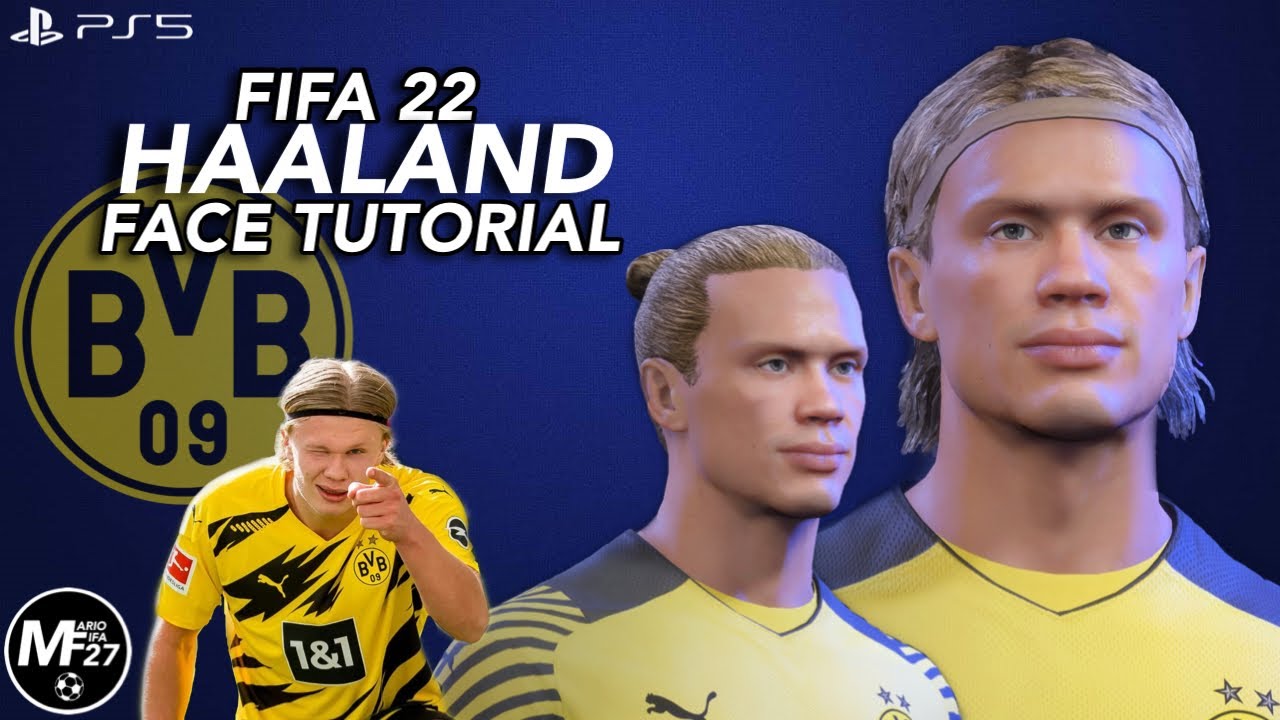 FIFA 22 | HAALAND PRO CLUBS LOOKALIKE (Face Tutorial) | Borussia Dortmund
