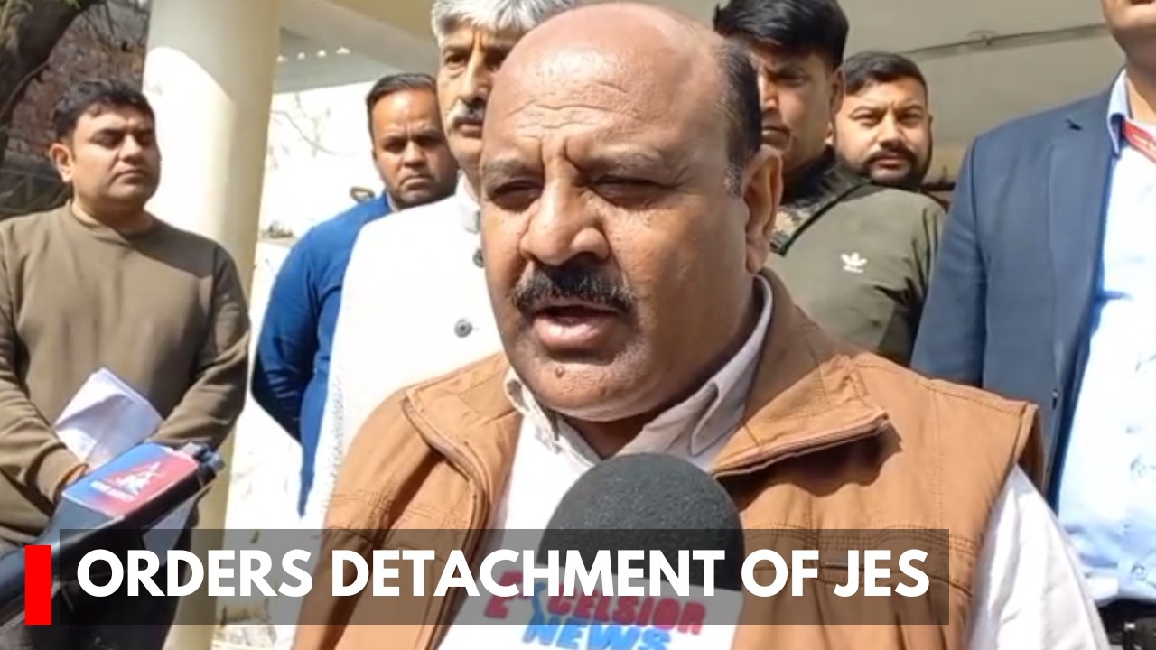 Dy CM Orders Detachment of JEs From PMGSY Jammu Office