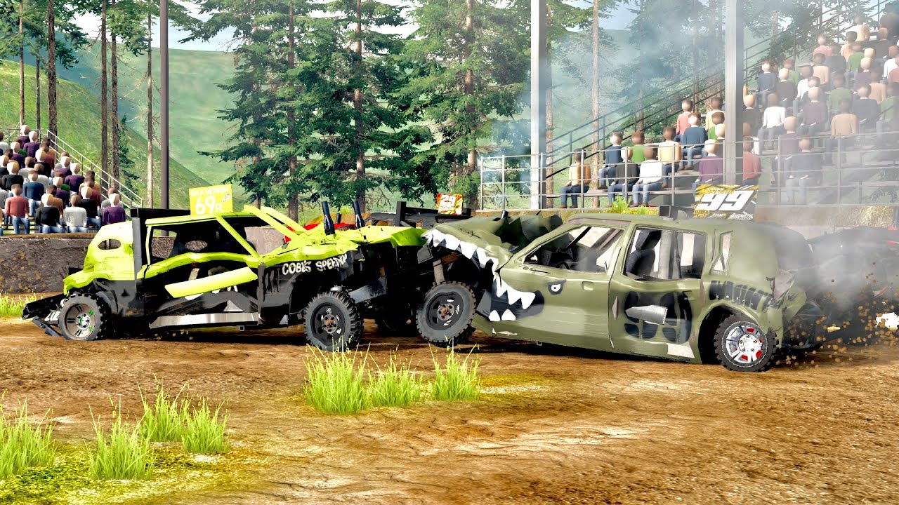 BeamNG Demolition Derby (Fullsize 80's and Newer Super Stock)
