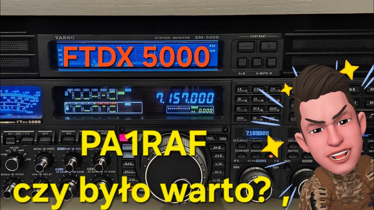 Yaesu ftdx5000 pierwsze wrażenie 