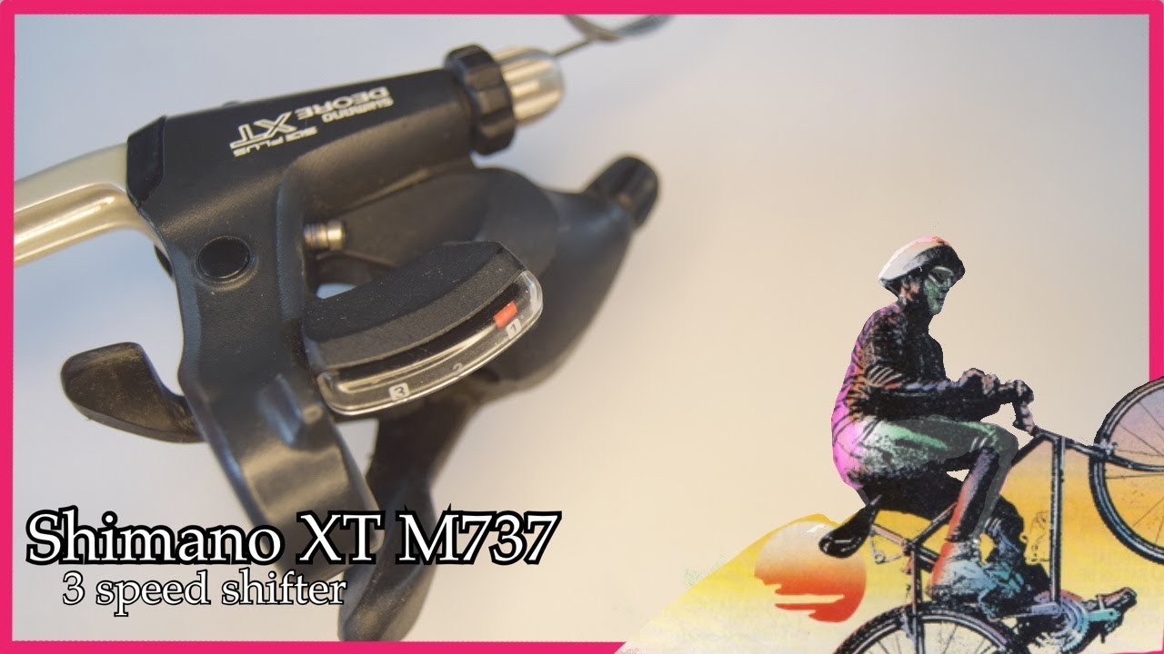 Pt.1 Shimano XT ST M737 3 Speed shifter: Full Rebuild both shifters
