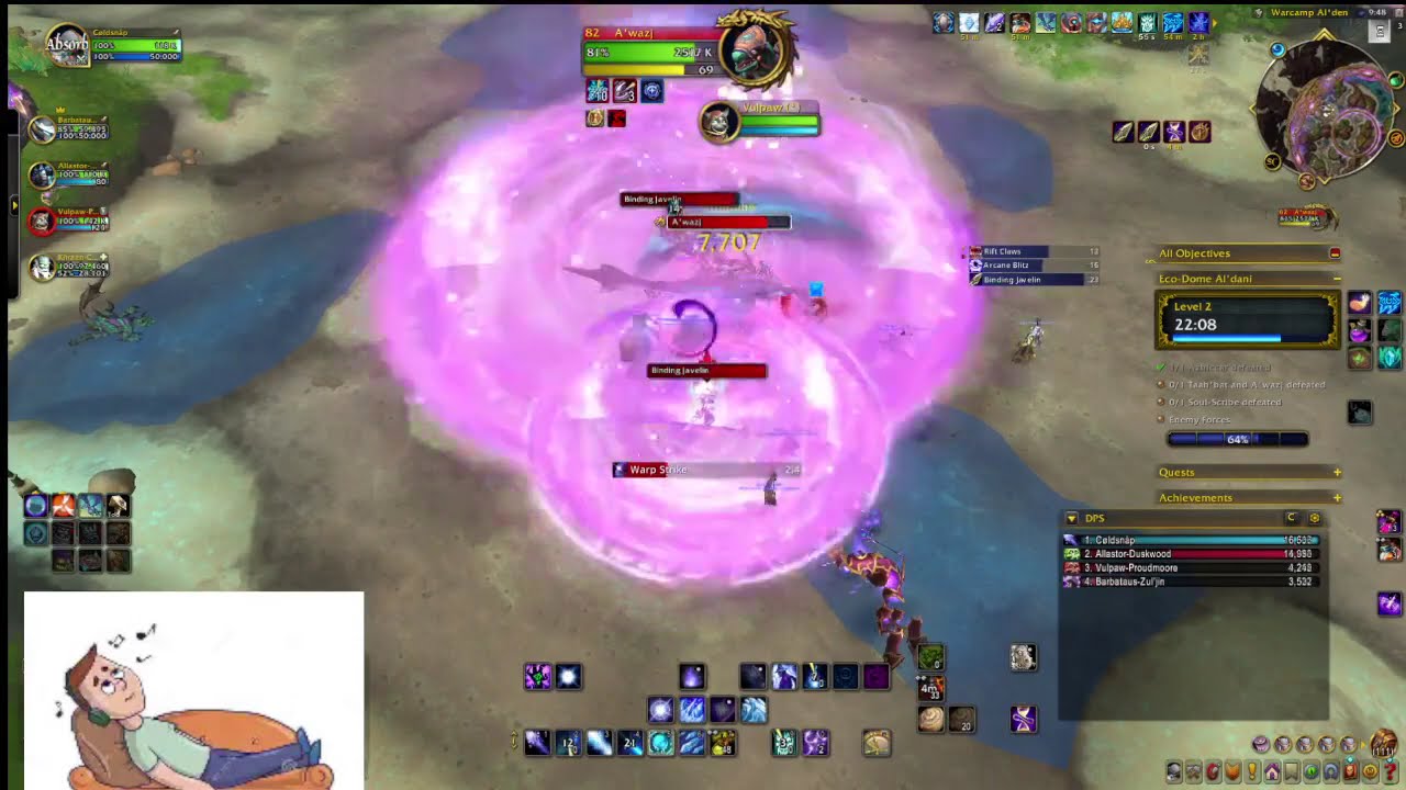 Eco-Dome Al'dani | Dungeon | +2 | Spellslinger Frost Mage Alt | Midnight Pre-patch