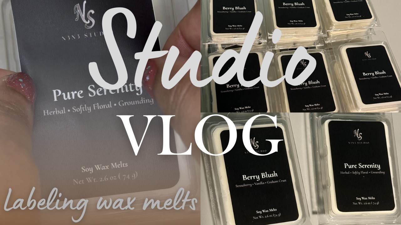 Labeling My Wax Melts + The Business Pivot That Changed Everything
