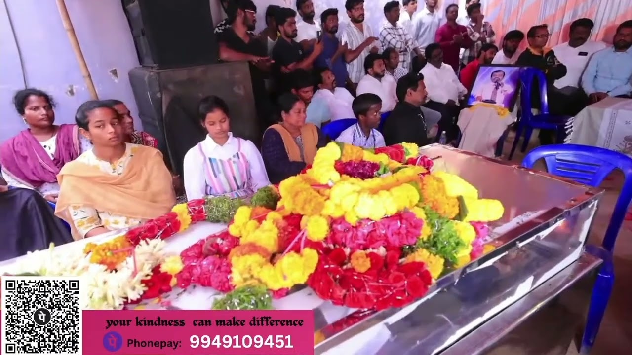 దైవజనులు జోషప్ గారి కుటుంబానికి మీవంతు సహాయం ఫోన్ పే & గూగుల్ ప్లే 9949109451,8328483386 చేయండి