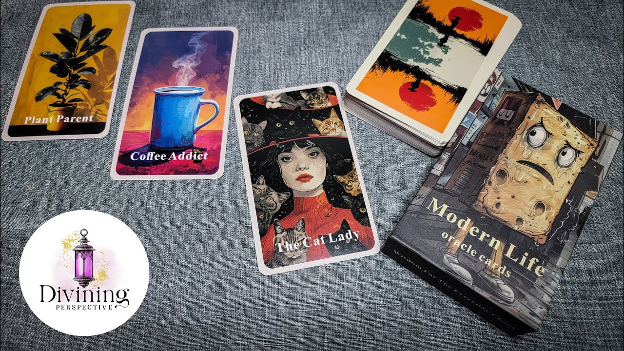 Modern Life Oracle Cards Fast Flip Mass Market Monday