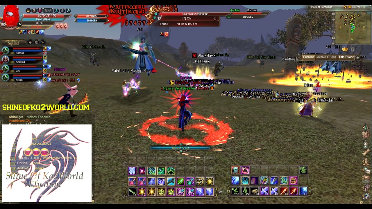 RPK & WB perfect world shine of ko2world