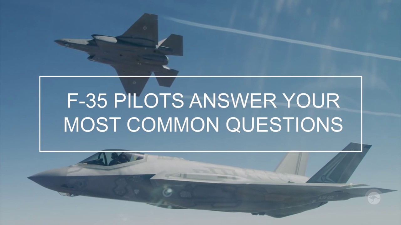 F-35A Joint Strike Fighter Pilots answer your common questions