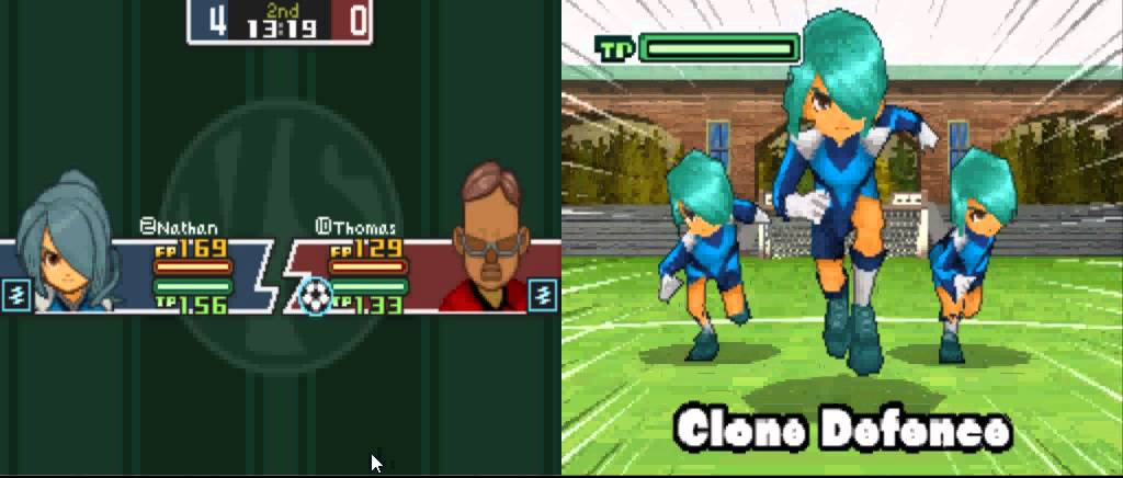 Inazuma Eleven NDS - Clone Defense
