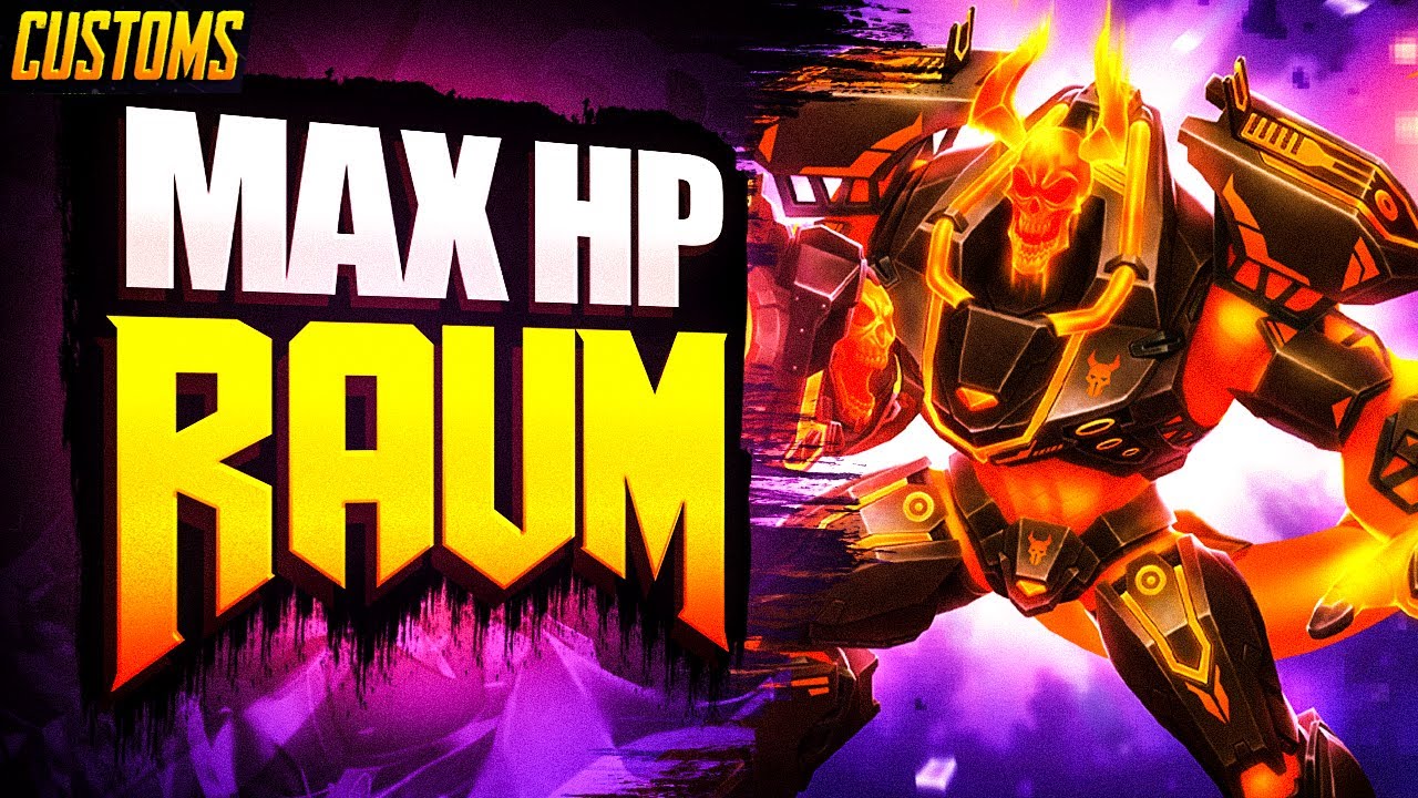 MAX HP RAUM IS HUUUGE | Paladins Gameplay
