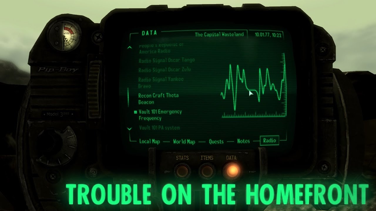 KEVIN'S ARCADE:  Fallout 3 - Trouble on the Homefront  (Peaceful Ending)
