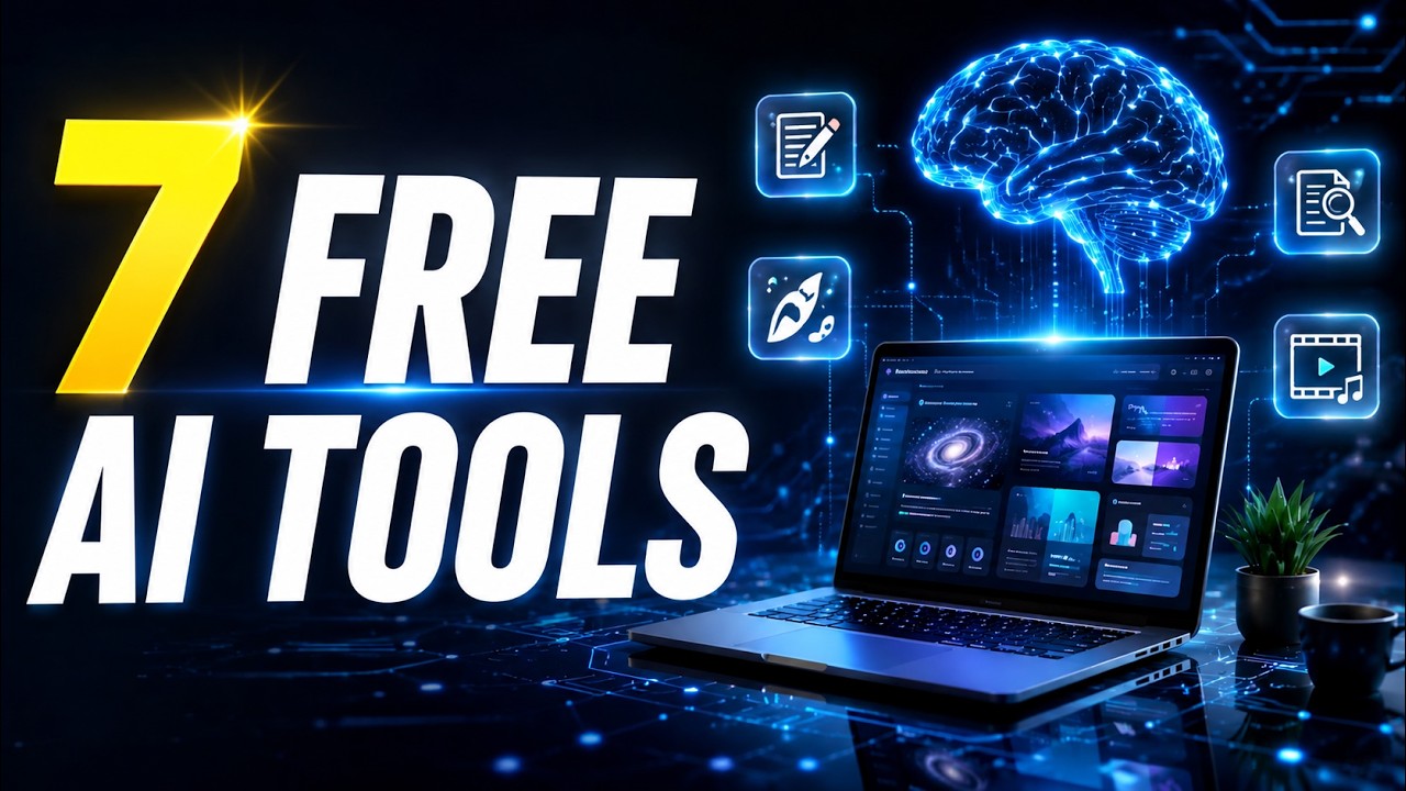 7 Free AI Tools for Beginners in 2026 (I Tested Them)08071