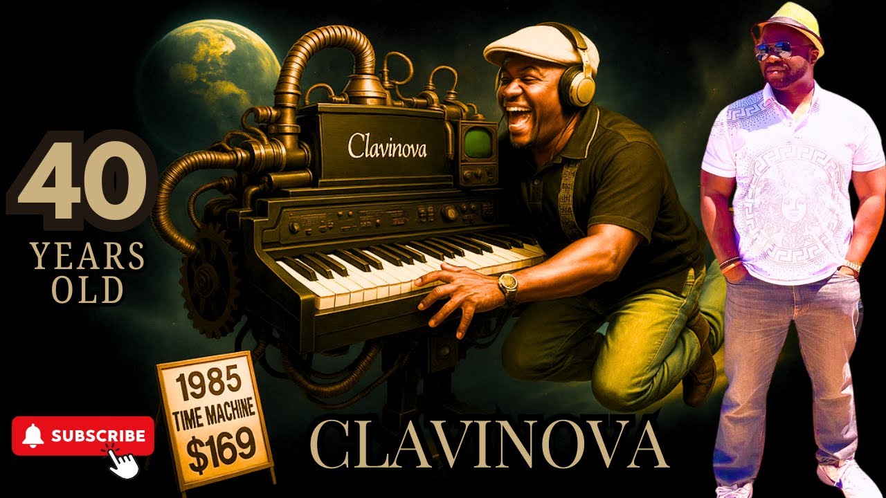 40 Year OLD ARRANGER Keyboard 1985! (Yamaha CLAVINOVA CVP5) - Nostalgic!