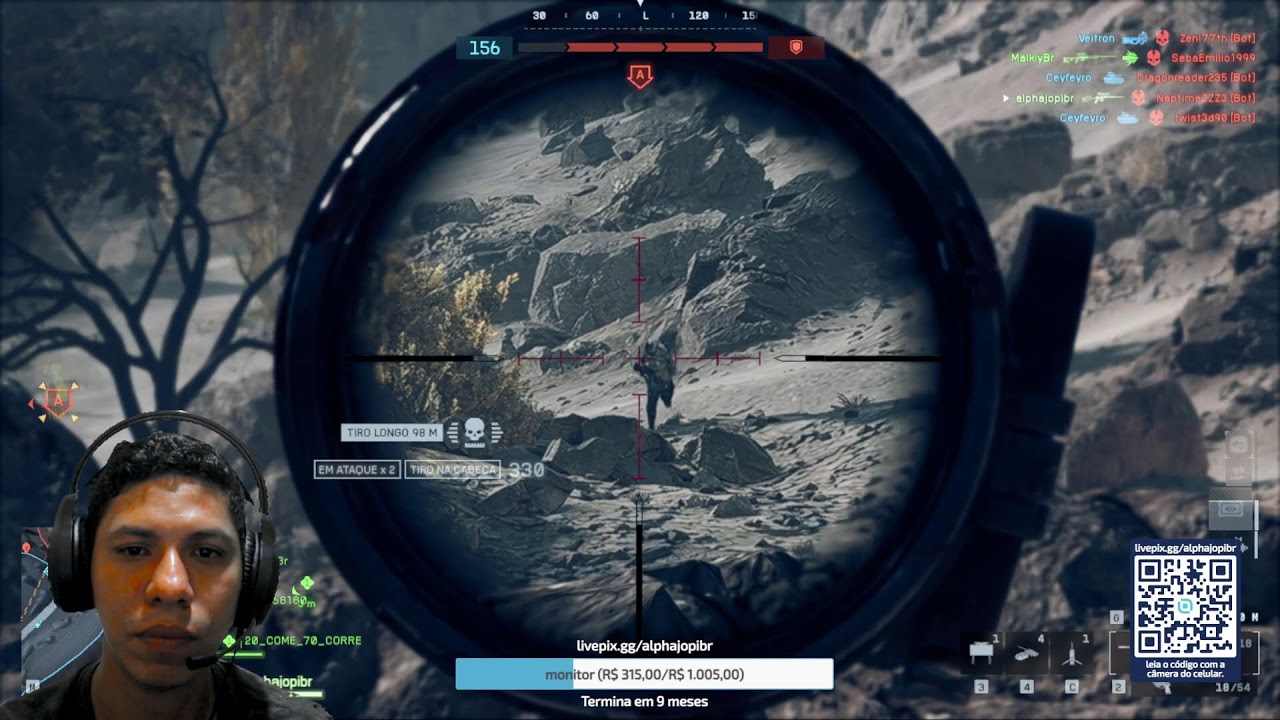 🔥 AO VIVO AGORA! SNIPER NO BF6 😈💥