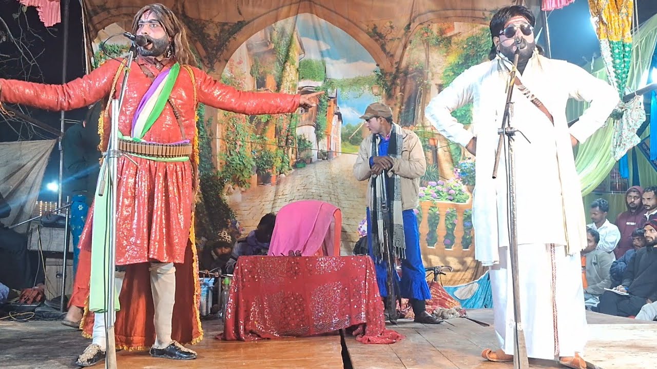 इन दोनों खलनायकों ने एक साथ भटनोसा कंपनी में मचाया तहलका देखिए मोहम्मद इदरीश की नौटंकी