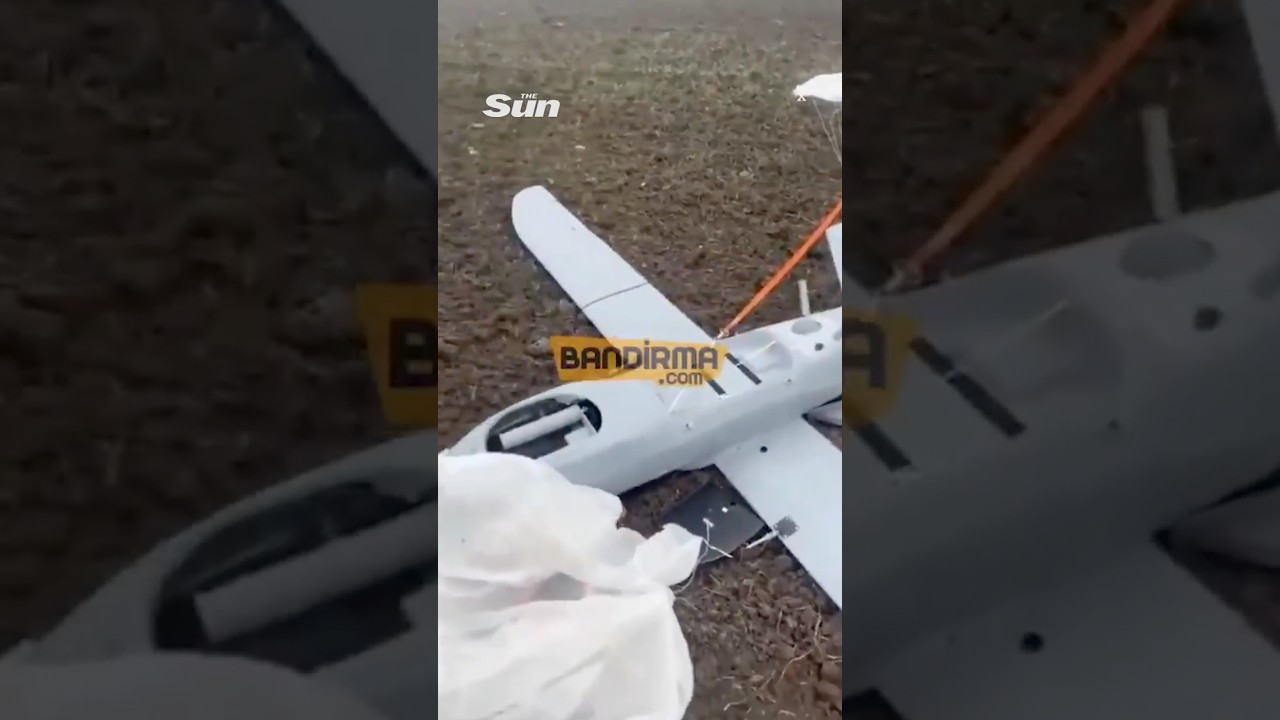 SECOND Russian drone crashes in a matter of days in Turkey