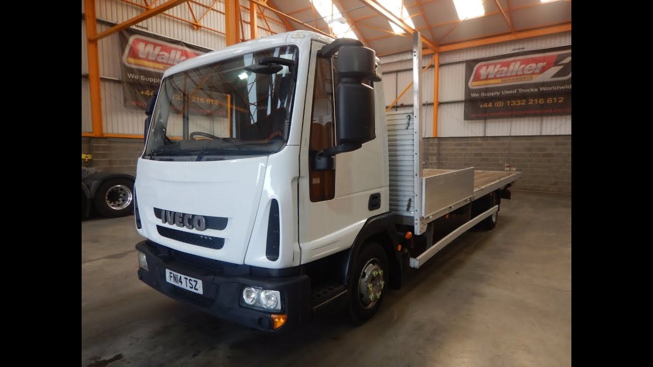 IVECO EURO CARGO 75E EURO 5, 4X2, 7.5 TONNE FLATBED (ULEZ COMPLIANT) - 2014 - FN14 TSZ