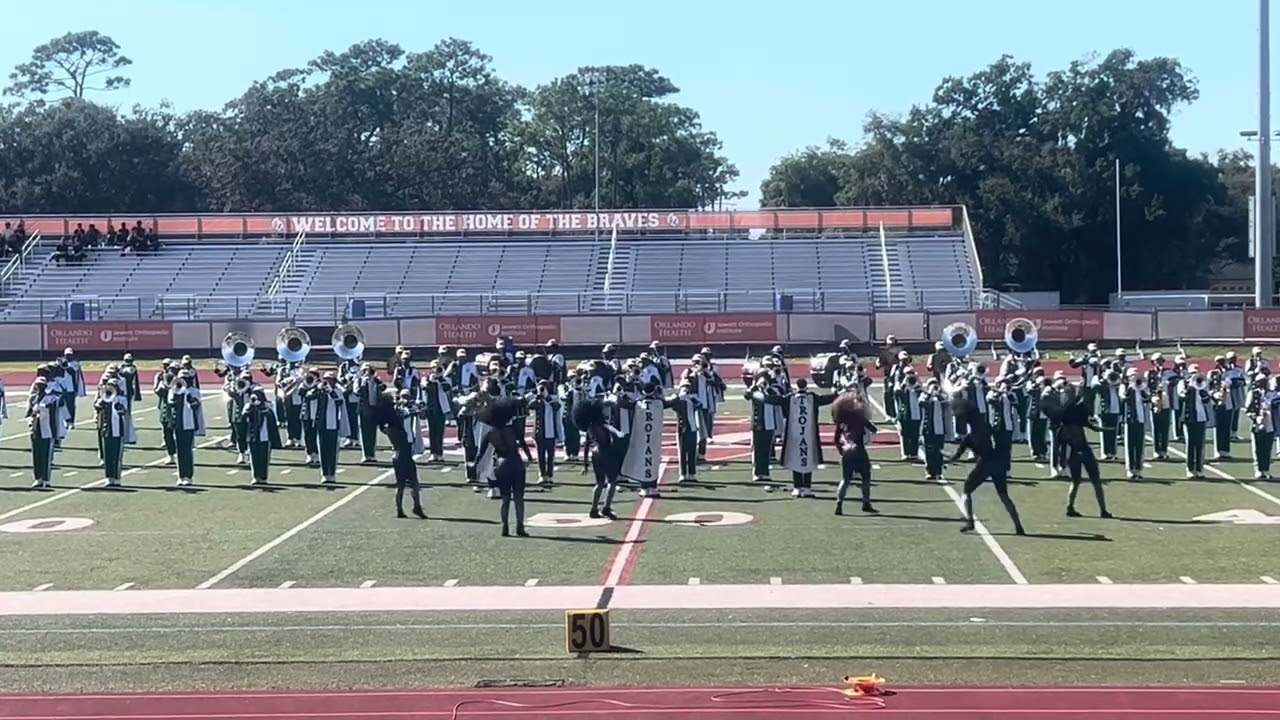 Evans High School Green Machine Marching Band | 2025 Florida Bandmaster Association MPA