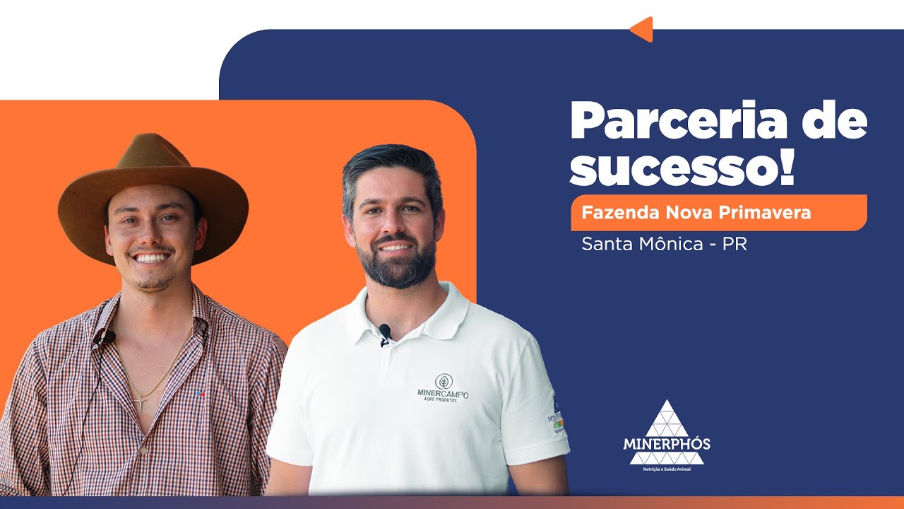 Case de Sucesso Minerphós - Fazenda Nova Primavera | Santa Mônica