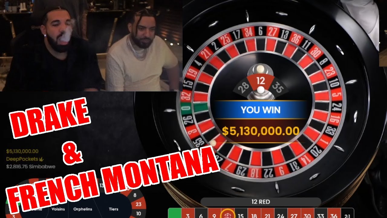 Дрейк играет с French Montana (11 июля 2022 г.)