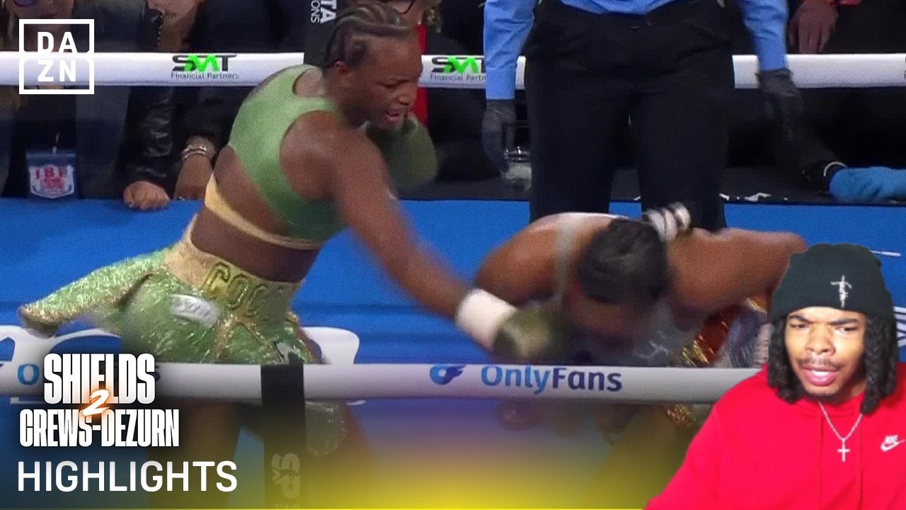 Claressa Shields vs Franchon Crews-Dezurn 2 Heavyweight Championship (reaction)