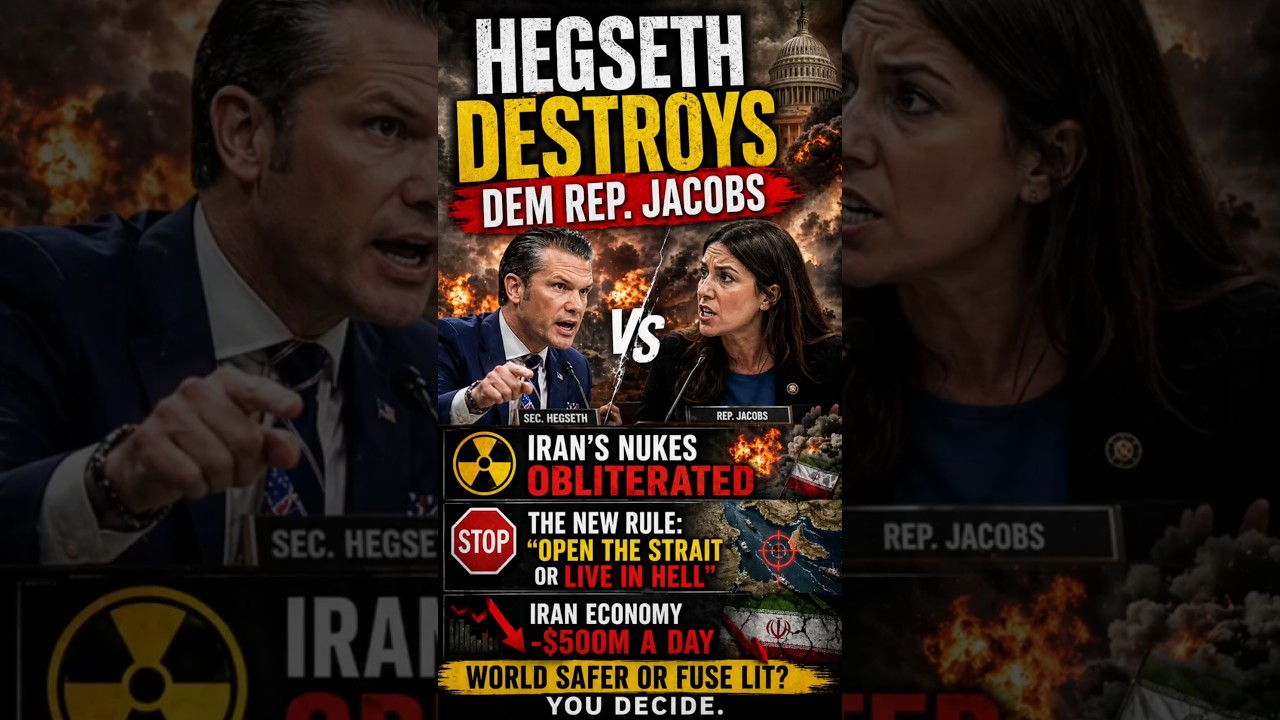 🚨 HEGSETH TORCHES CONGRESS: 