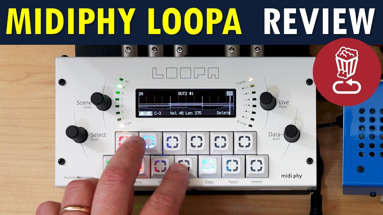 MIDIPHY LOOPA - Review // A surprising little MIDI looper and sequencer
