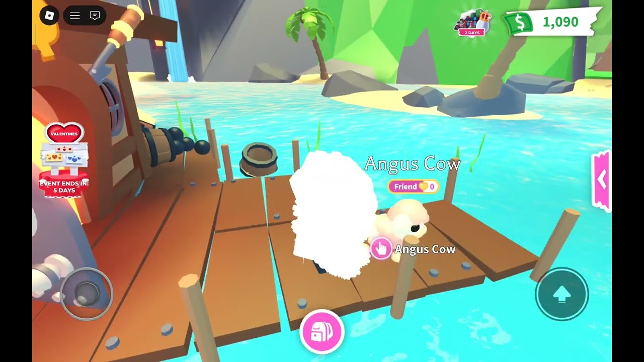 Playing adopt me for the first time
